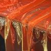 100x150cm Gradient Flashing Colorful Organza Tull Fabric for Designer Styling Shiny Dress Clothes Accessories Stage Decor