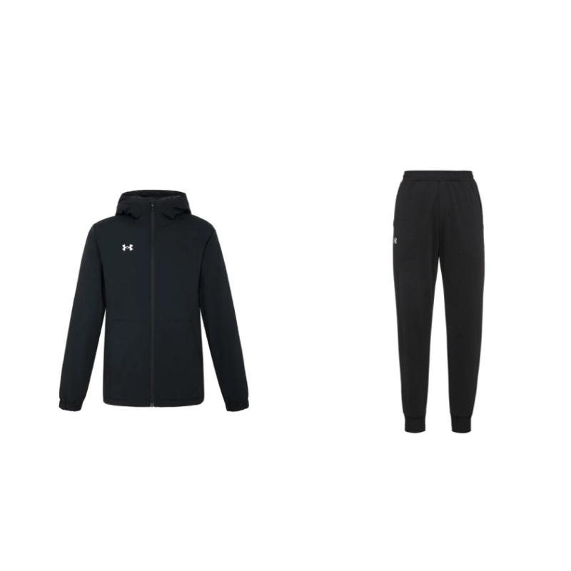 

Under Armour Thick Outdoor Warm Fashion Long Sleeve Windproof Comfortable Lightweight Simple Long Pants Casual Sports Suit 23600704-001+22600902-001 XXL