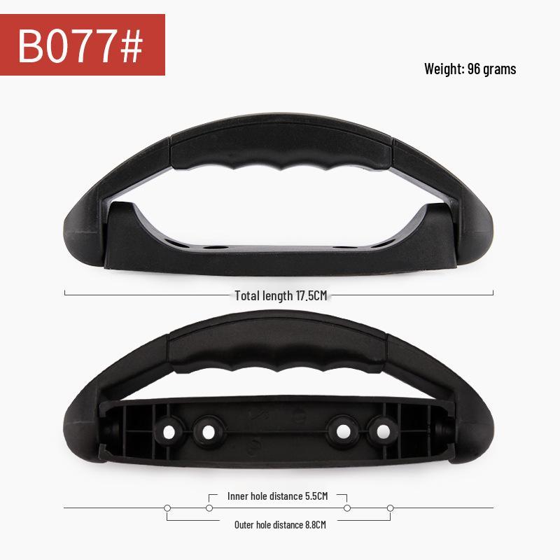 Aluminium-Trolley-Koffer Koffergriff: Hartschalen-Zubehör für Reisegepäck.