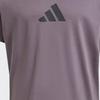 Adidas Sports Casual Round Neck Short Sleeve T-Shirt Men Tops Purple JC7924