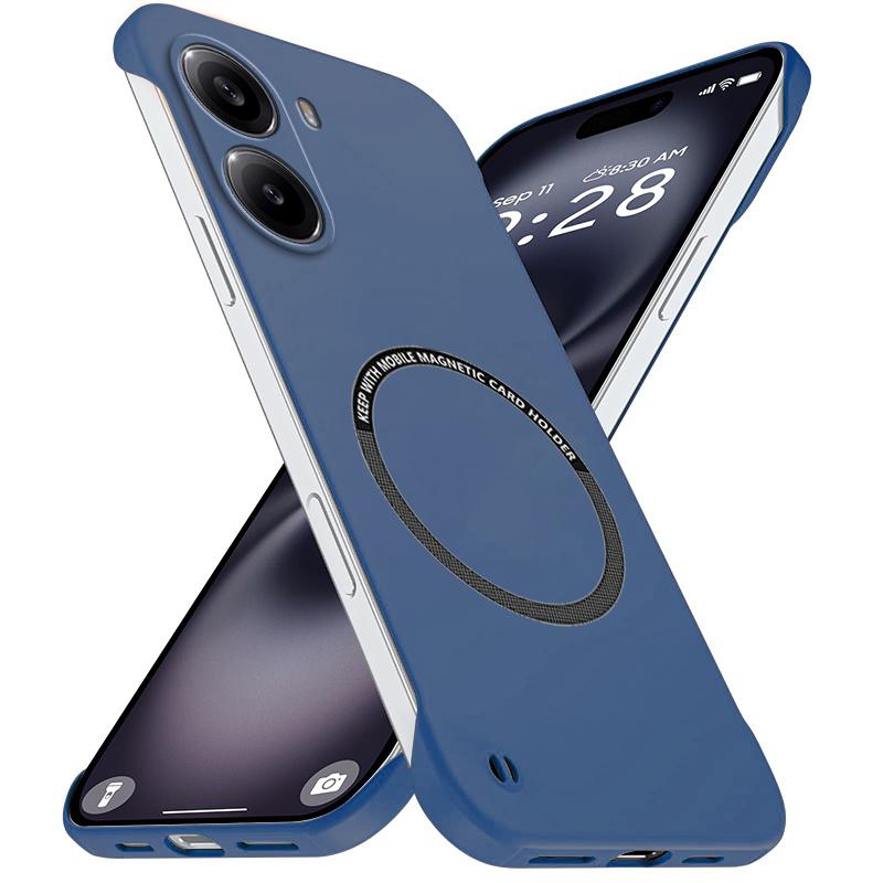 Magnetic Slim for Xiaomi POCO X7 Pro X7Pro Frameless Cases Lightweight Matte Anti-Scratch Hard Cover Borderless Shockproof Armor