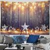 Christmas Theme Tapestry Bedroom Living Room Home Wall Decoration