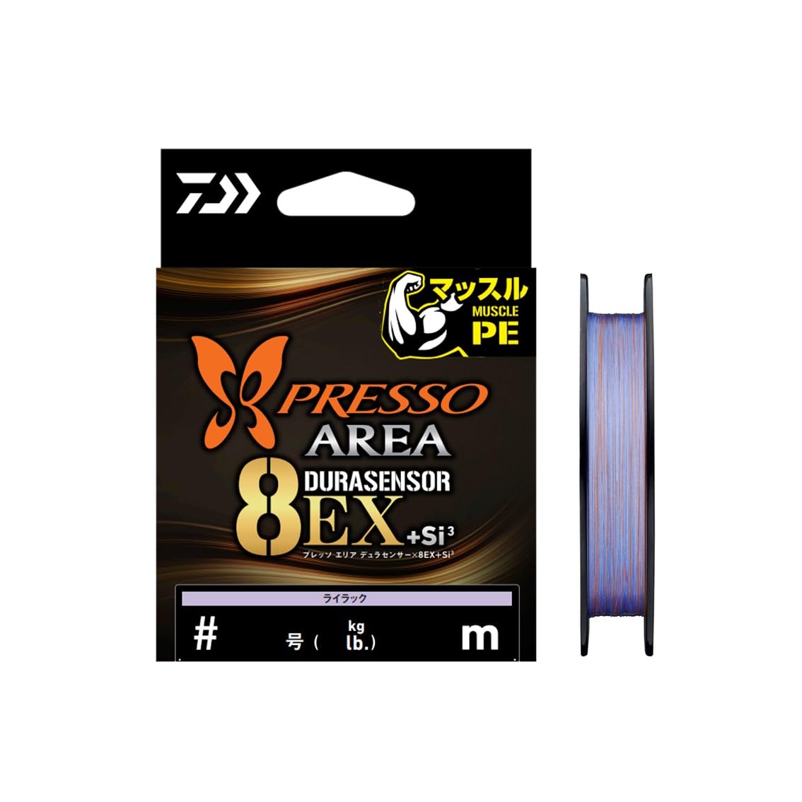 

Daiwa PE Line UVF Presso Area Dura Sensor X8EX+Si3 0.25-180