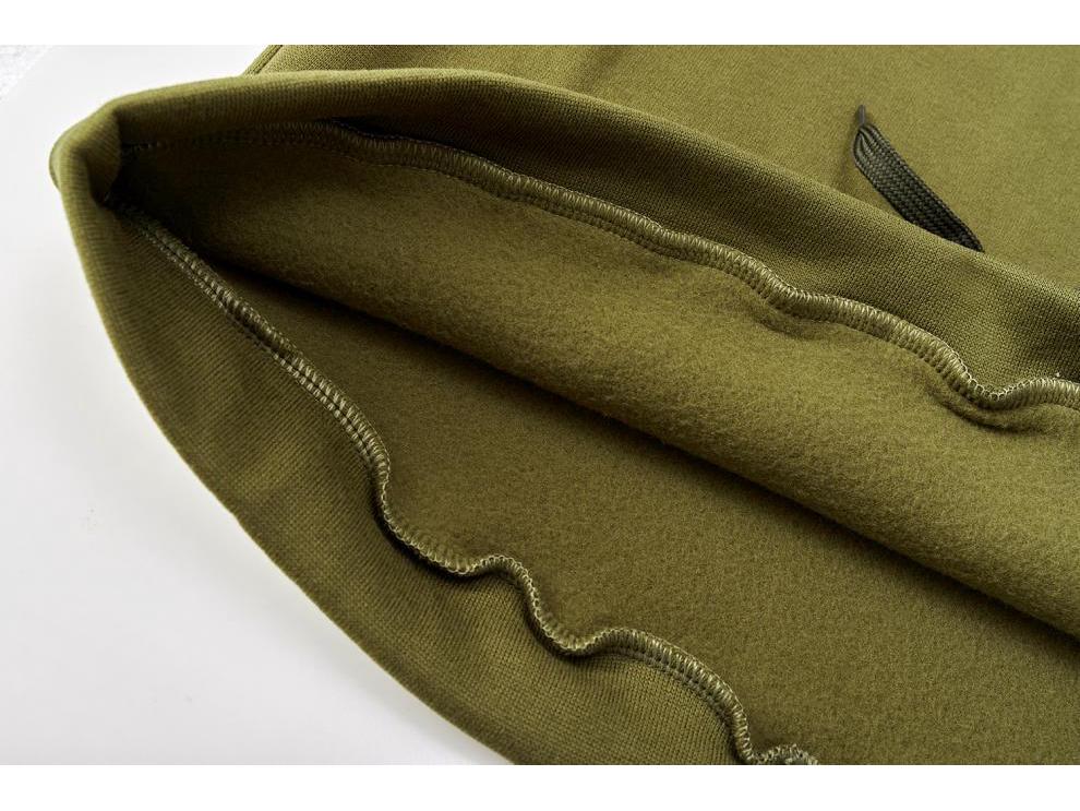 2023 Stylish European & American Spring/Autumn Solid Color Sweatshirt Casual Two-Piece Set with Large Pockets