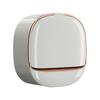 Punch-Free Wall-Mounted Soap Holder with Drain for Bathroom