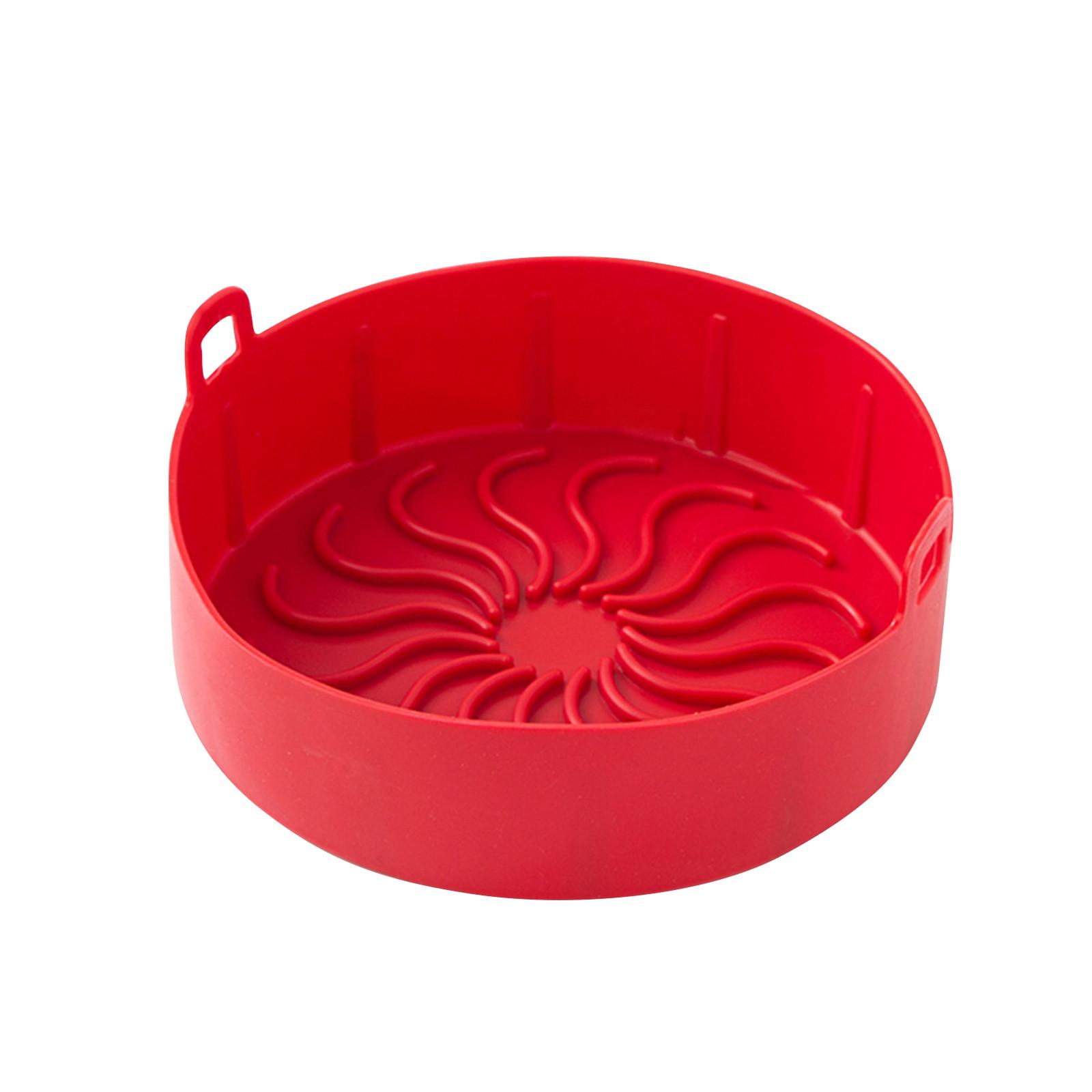 Fryer Silicone Liners,  Non Stick Reusable Basket Inserts, Food Grade Safe Kitchen Accessories For 4-6 QT Fryers, Dishwasher Safe  Easy To Clean One Size