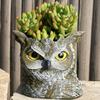 Multifuntional Owl Planter Silicone Moulds Flowerpot Molds Suitable for Handmade Succulent Vase Resin and Concrete Craft
