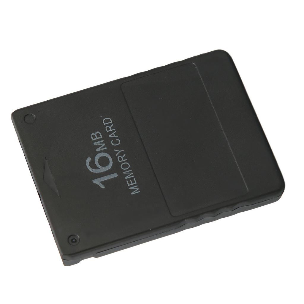 16MB Game Memory Card Plug and Play FMCB1.966 High Speed Game Memory Card for PS2Black