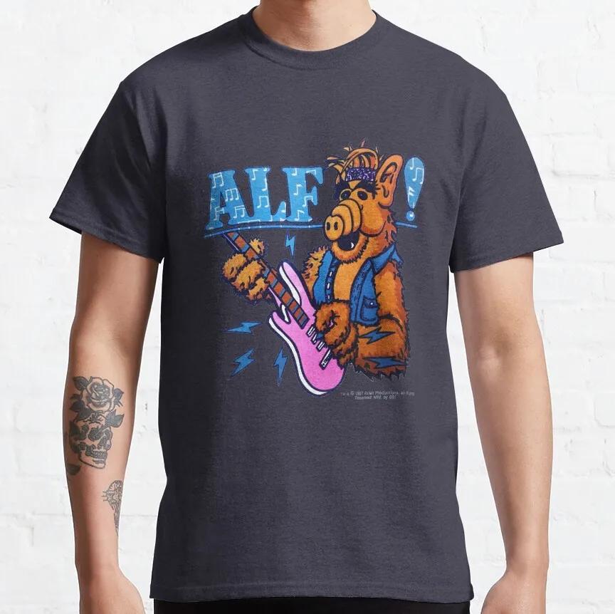 Alfie Y2K Clothing 80s Cartoon Graphic T Shirts 90s Retro Style Alien ALF Character TV Show Unisex T Shirt Adult All Size S-6XL