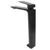 Bathroom Single Hole Water Tap Black Household Hot and Cold Wash Basin Faucet for HomeG1/2