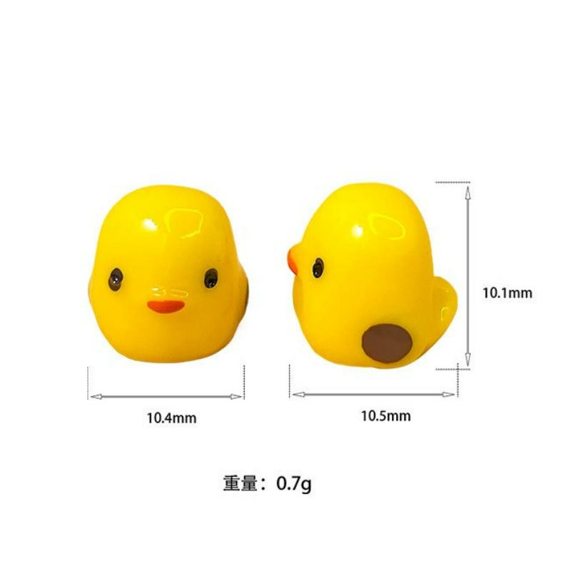 15/25/50PCS Cute Mini Ducks Ornament Resin Small Yellow Duck Ornament Garden Moss Miniatures Decoration Car Accessories 2026 New