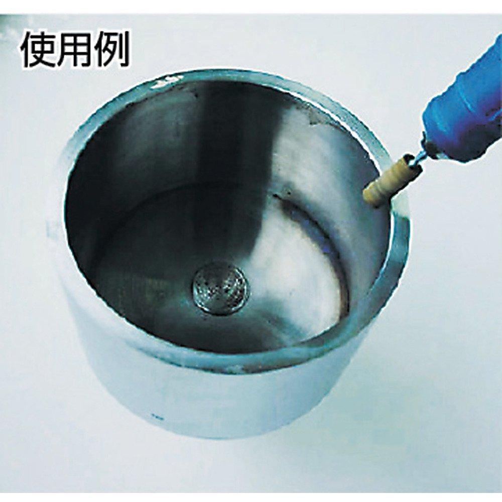 TRUSCO Rubber Shaft X Width 20 X Shaft 3 Pack of GY10010VS Heavy-Duty Grindstone, 10 #1000, 10,