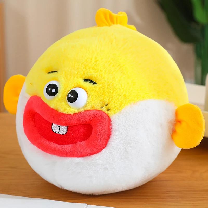 35~45cm Cute Sea Animal Clownfish Stuffed Toy Goldfish Doll Big Doll Pillow Children's Birthday Gift Plush Toys Anime Plush