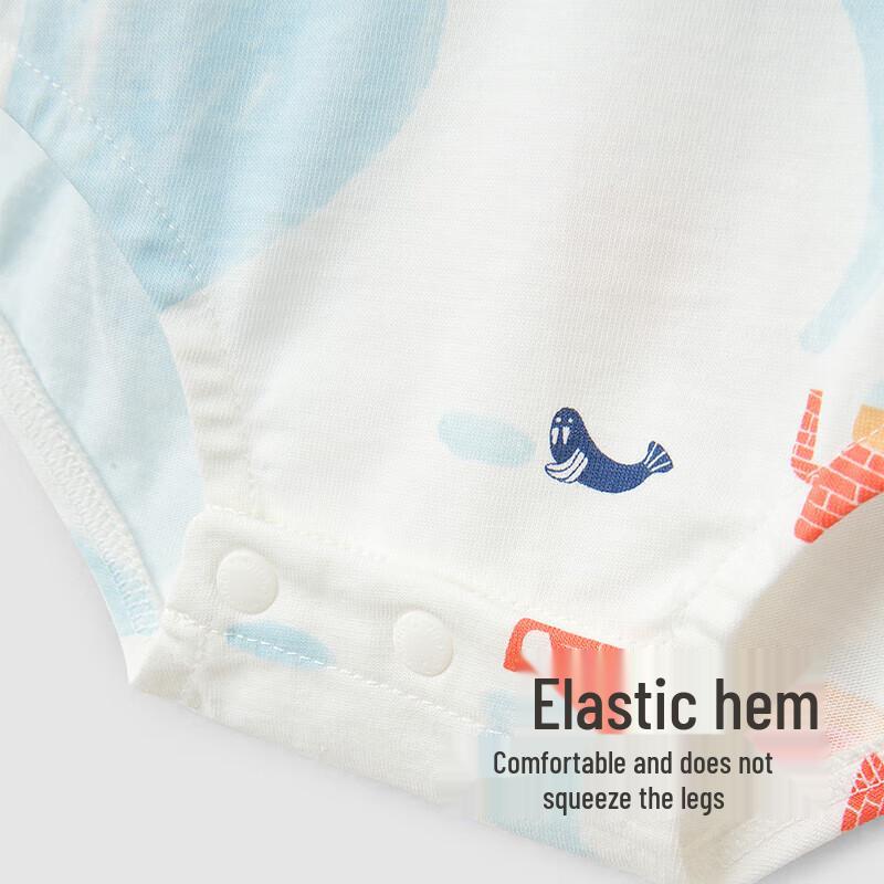 YEEHOO All-Season Newborn Pure Cotton Bodysuit