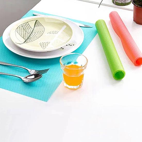 4Pcs Eva Anti-Bacterial Cuttable Cushion Freezer Pad Refrigerator Table Mat