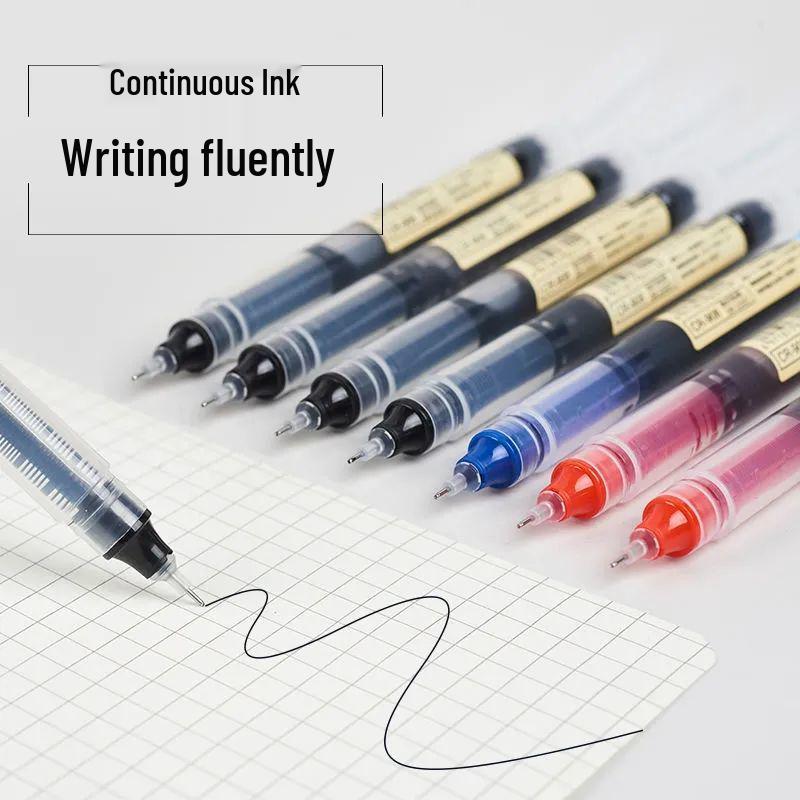 

Teacher s Signature Red Quick-Dry Rollerball Pen for Students Exams 2 Black Pens