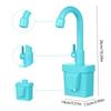Simulation Kitchen Sink Toys Faucet With Running Water Faucet Toy  for Pretend Play Sinks