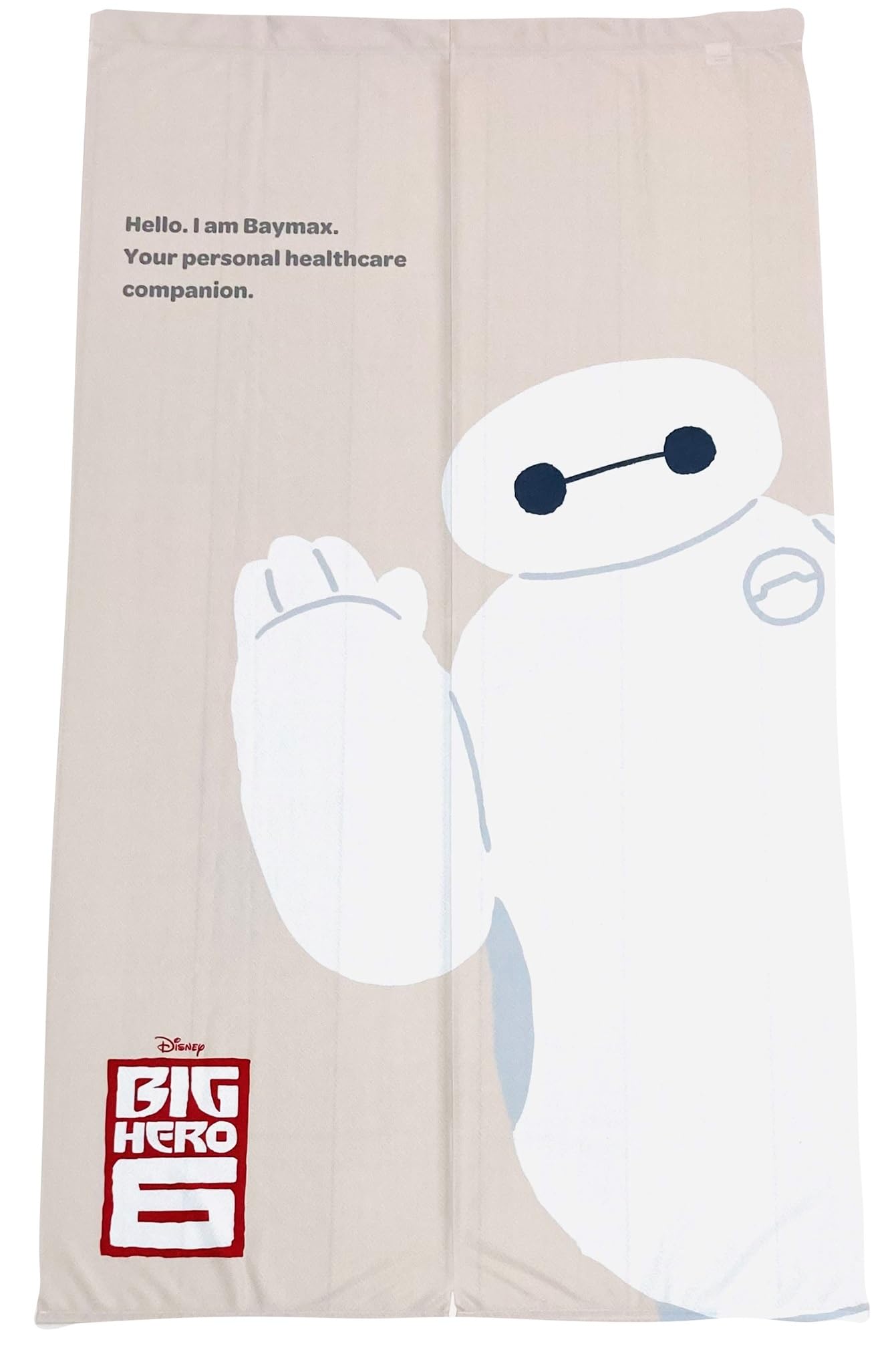 

MORIPiLO Baymax Норен Занавеска-разделитель для комнаты 85x150см Милый гобелен Товары Персонажи Диснея Makura no Morishita (Дисней Бежевый) Широкий,