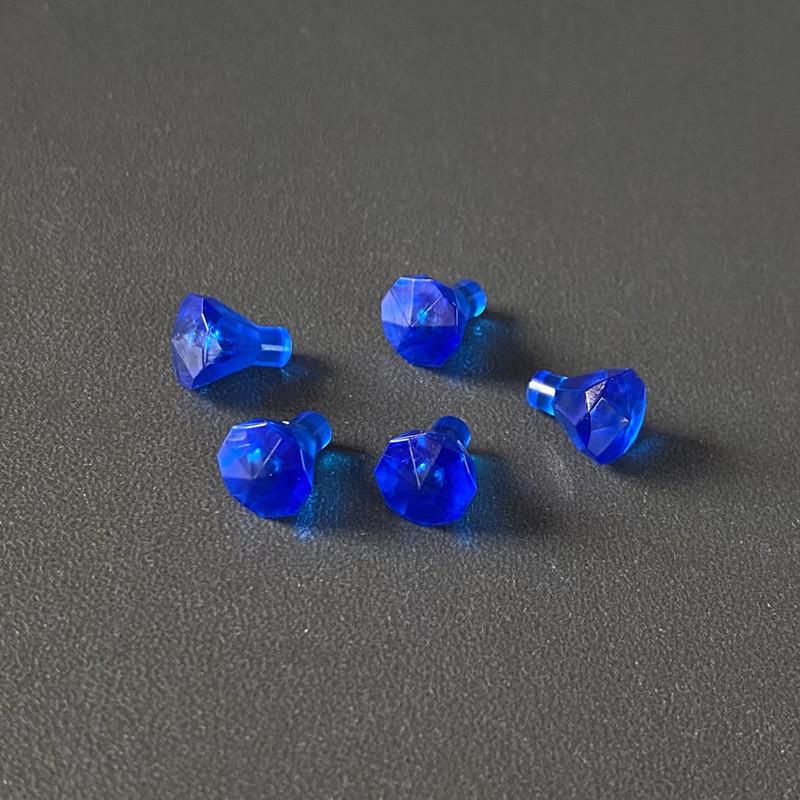 

Аксессуары для фигурок из мелких строительных блоков, сцена 30153 Бриллианты, драгоценные камни, руда, энергетическое украшение для здания MOC 1 piece