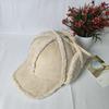 Lei Feng hat men and women autumn and winter couple retro ins lamb wool versatile ear protection cold soft top tide Korea