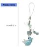 Multipurpose Fish Star Bead Phone Charm Pendant Versatile Keychain Accessory for Bags and Wallets Travel Friendly