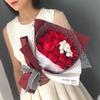 Preserved Rose & Carnation Bouquet - Perfect Birthday or Valentine's Gift for Mother, Teacher, or Girlfriend