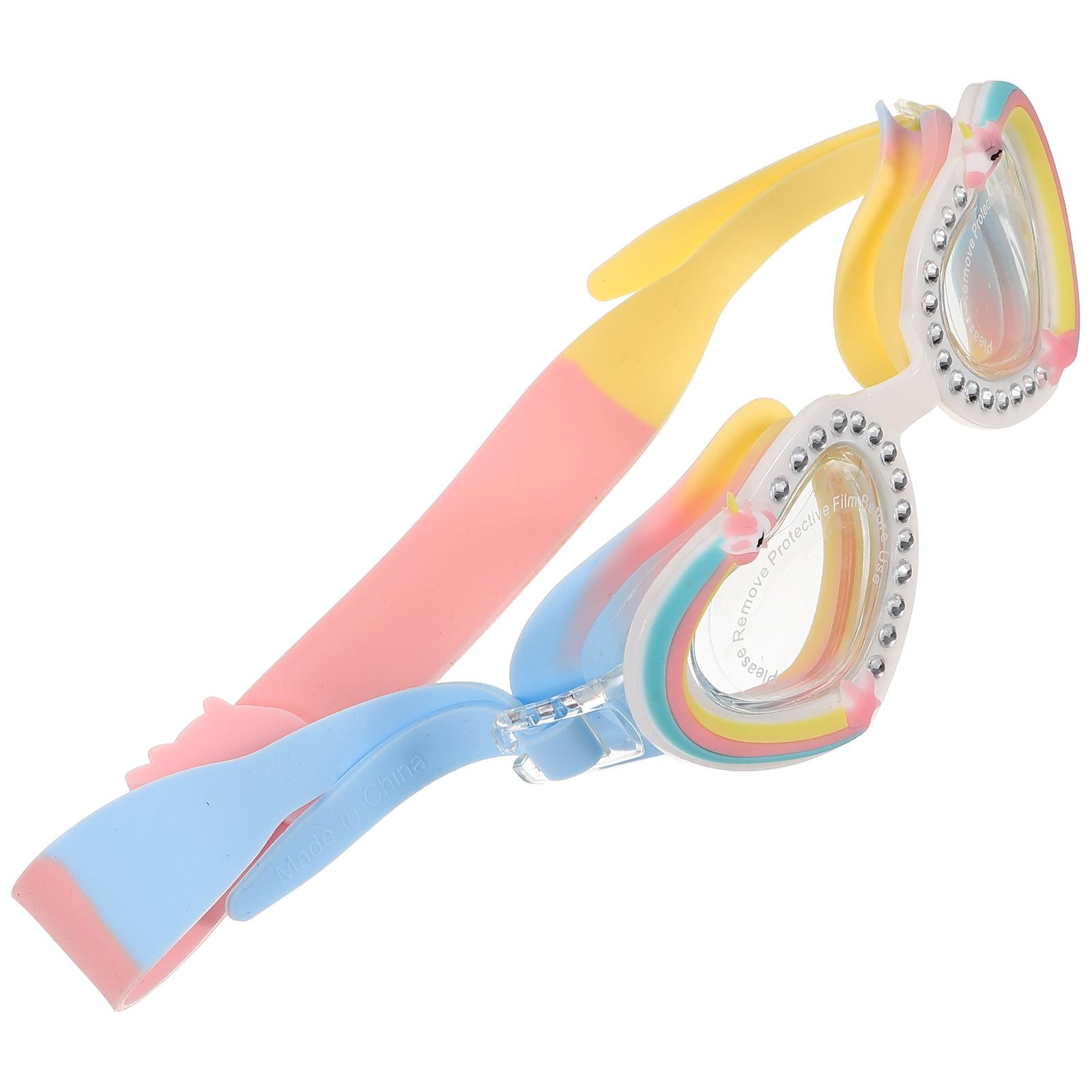 

Glasses Fashionable Children s Swimming Goggles for Boys and Girls Eye Kids PC 8-12