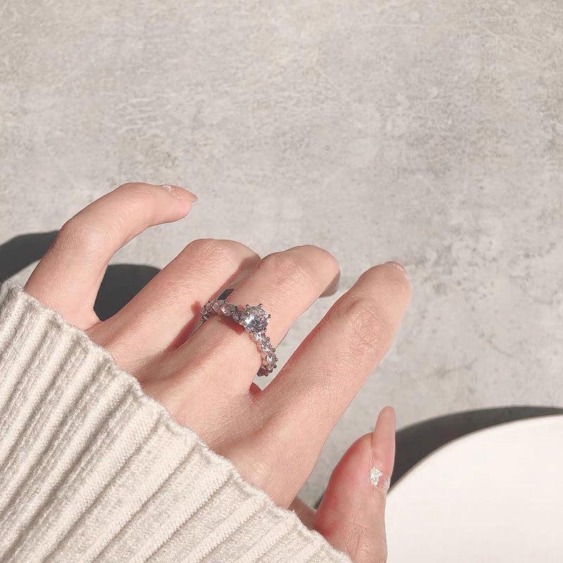 Trendy Women s Adjustable Index Finger Ring – Japanese Korean Niche Design Open Adjustable