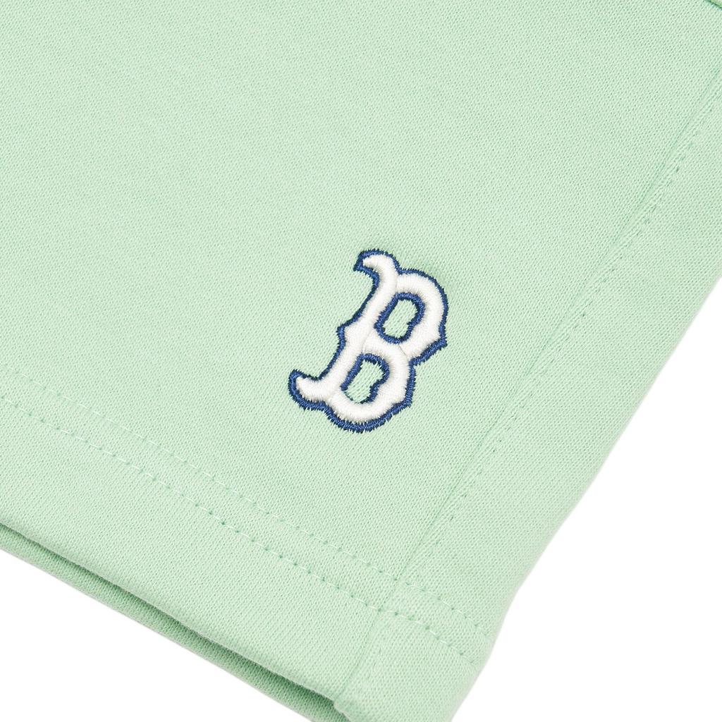 New MLB Base Logo Casual Shorts Unisex Sage Green 3ASPB0123-43KAL