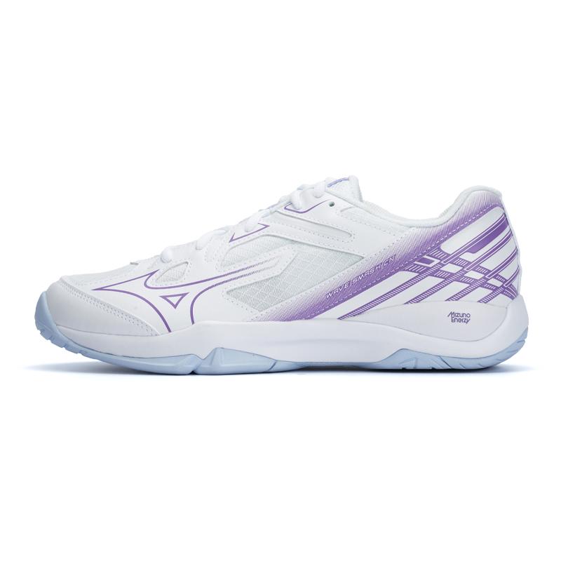 

Mizuno Badminton Shoes Unisex Low top White/Purple 71GA253010 42.5