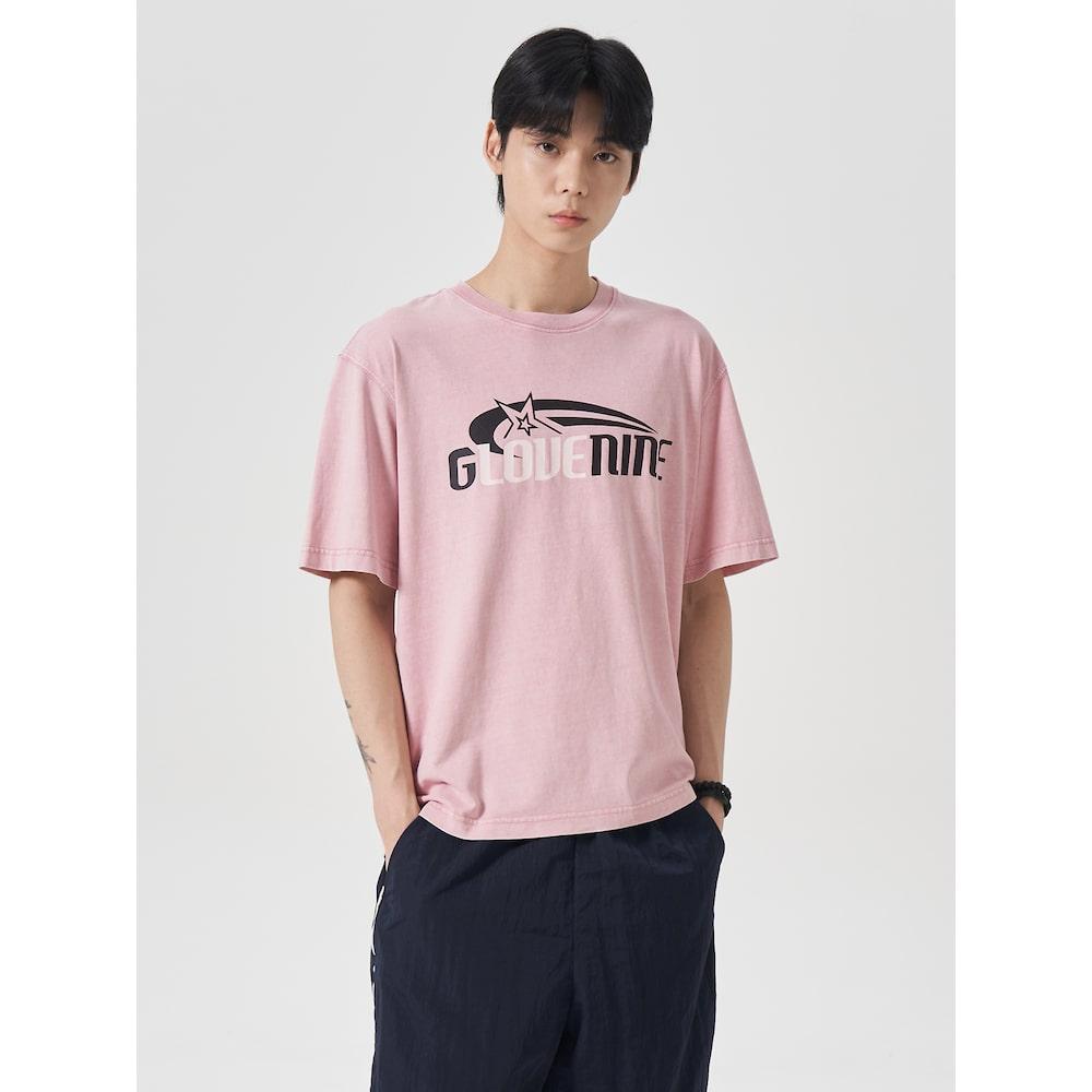 8Seconds Globe Nine Garment Dyed T-Shirt Light Pink (264842Cy2Y) Light Pink/Xxl