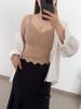 Women's Lace Camisole with Chest Pads - Sexy Backless V-Neck Bandeau Top