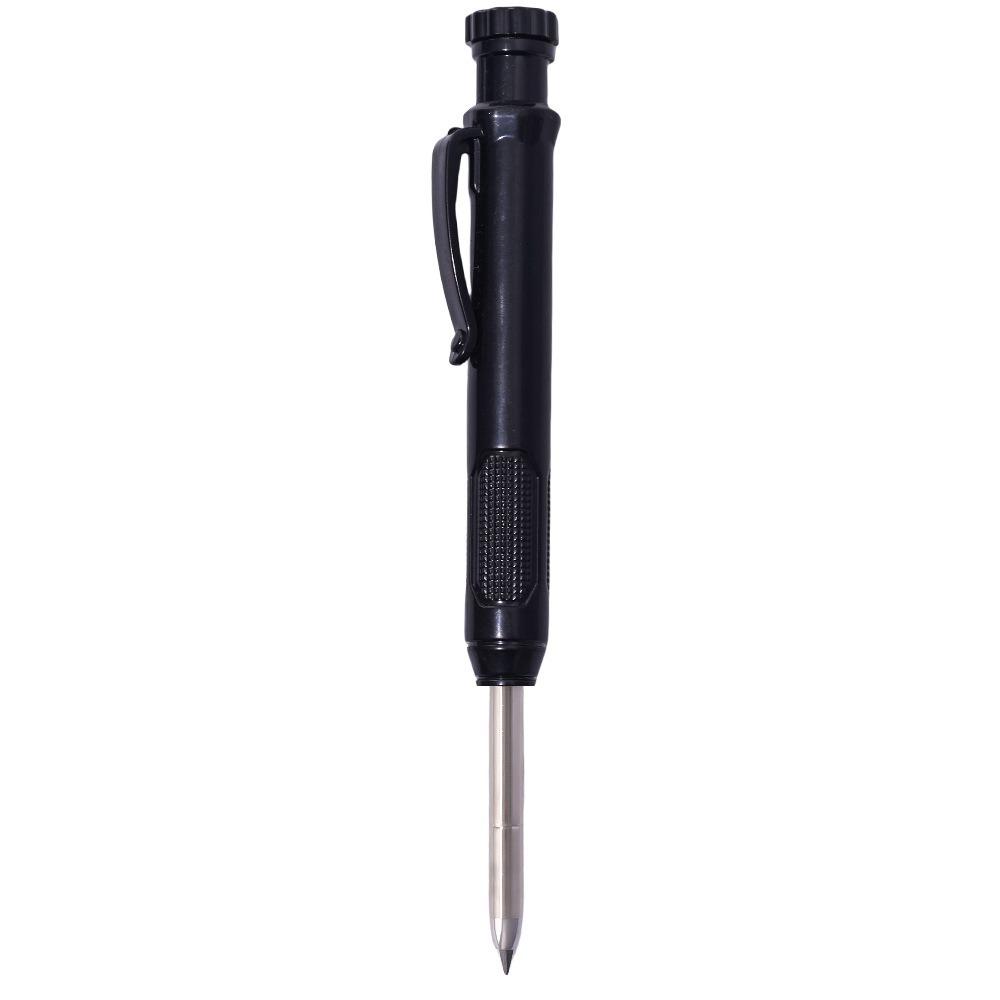 Deep Hole Marking Mechanical Pencil Built-in Sharpener Solid Carpenter Pencil  Carpentry