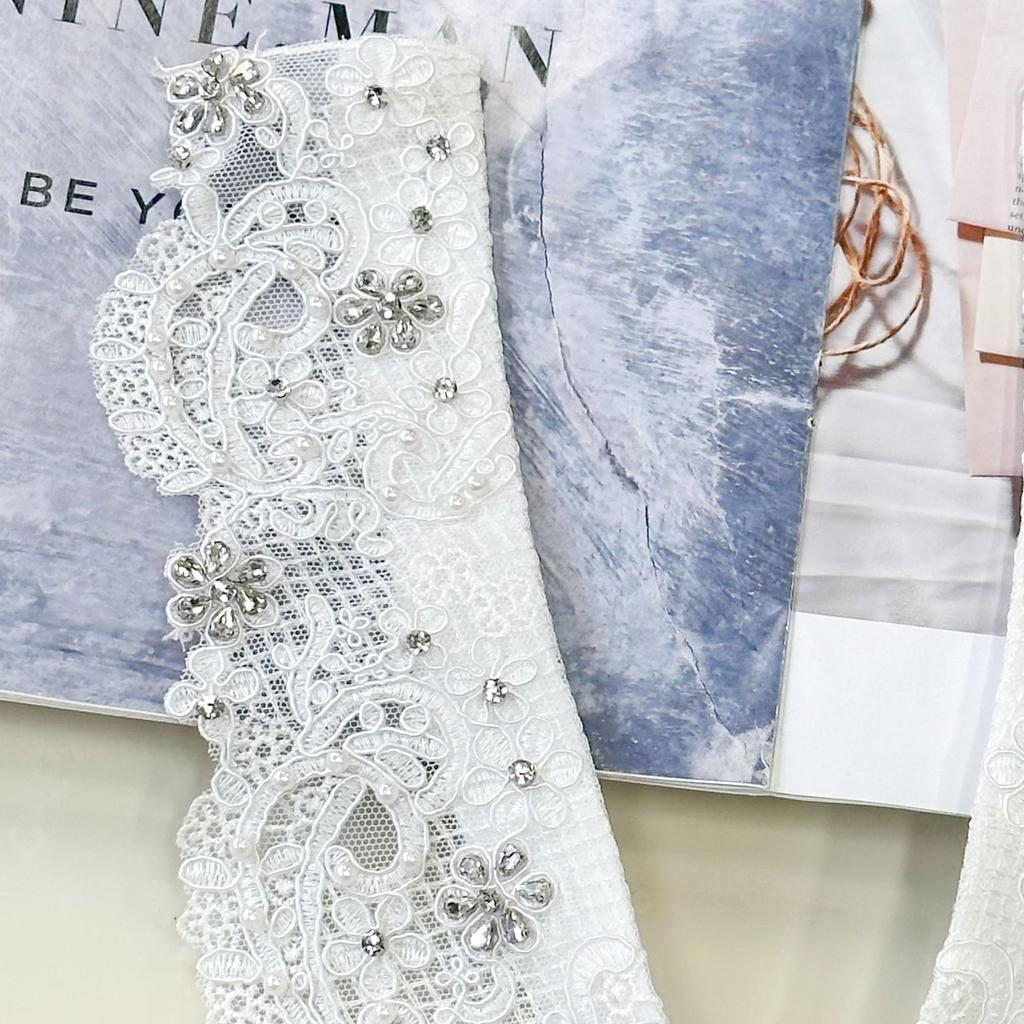 Heavy Industry Embroidery Lace Hollow White False Collar Direct Boutique Decorative Collar
