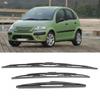 3ks/sada Přední a zadní stěrače Příslušenství Vhodné pro modely Citroen C3 Mk1 2002?2008