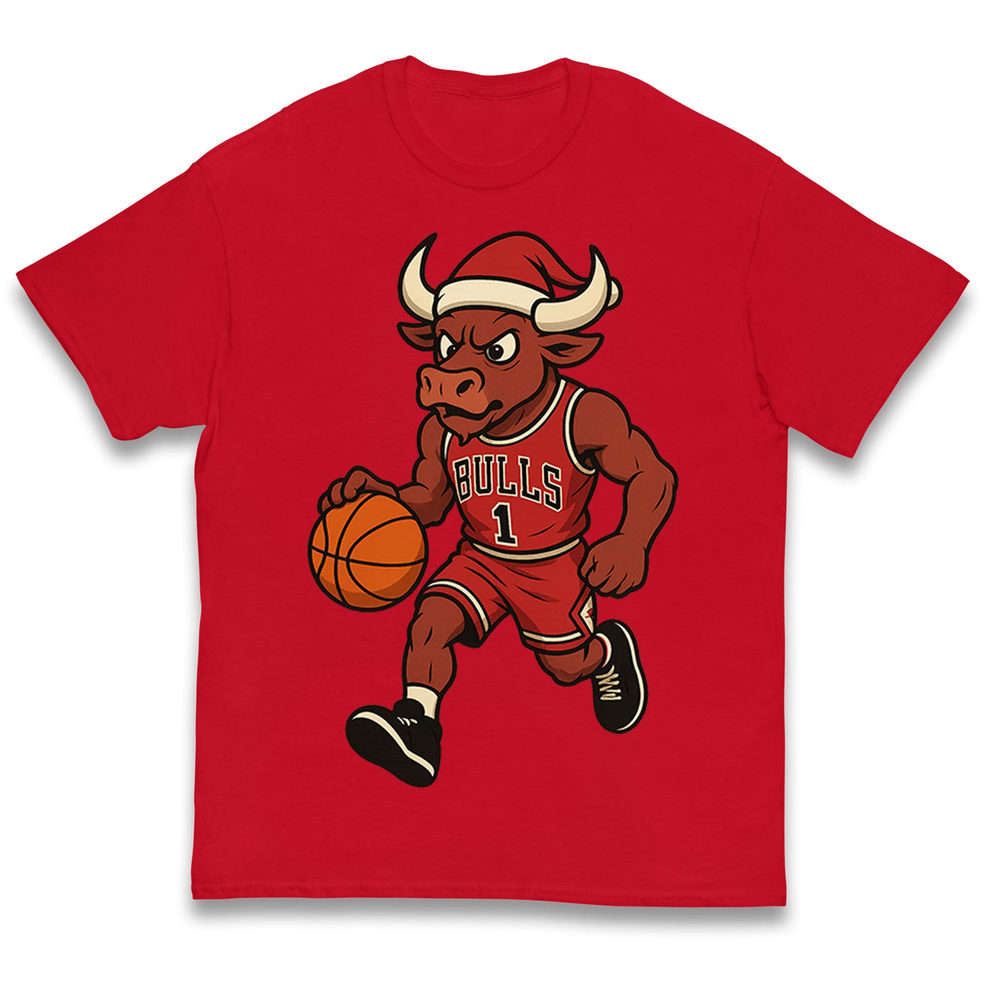 Chicago Bulls Christmas Kids T Shirt 140