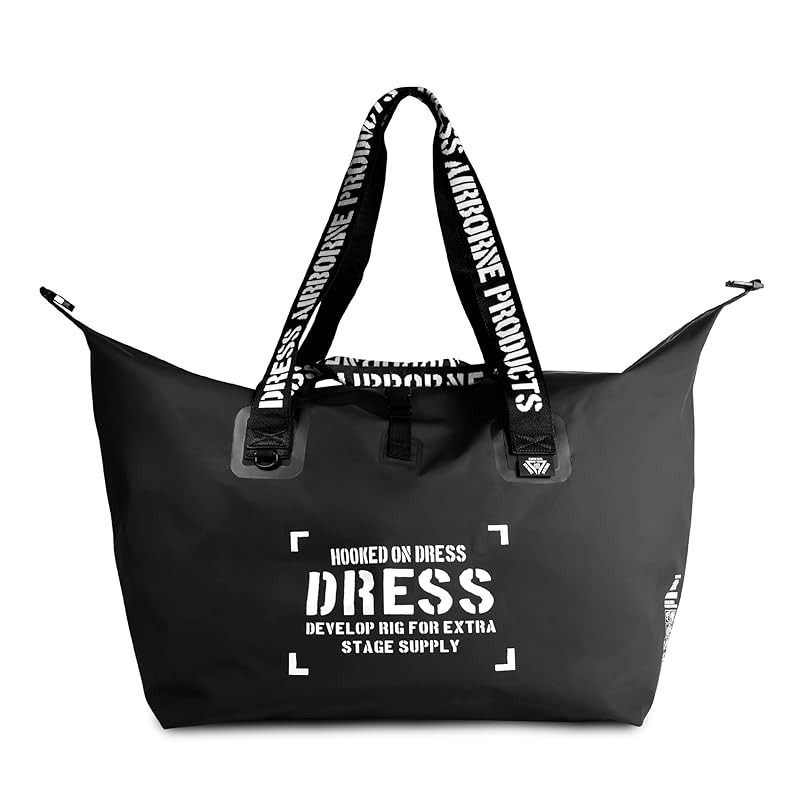 

[dress] waterproof tote bag 40L/BK fishing disaster prevention disaster camp waterproof large storage water repellent High functionality waders Torso