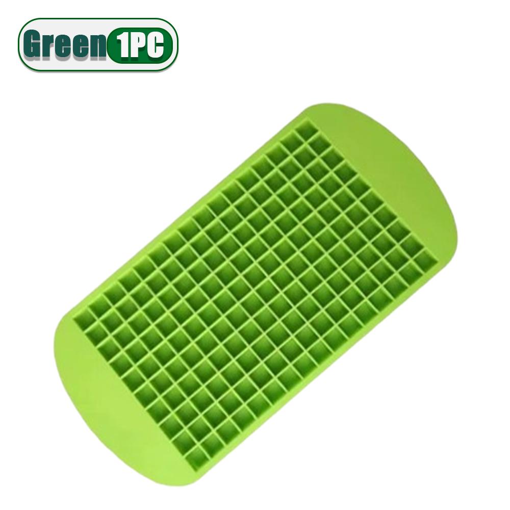 

Foldable Silicone Ice Cube Tray with 160 Mini Grids Flexible Easy Release Saves Freezer Space Perfect for Daily Family Use
