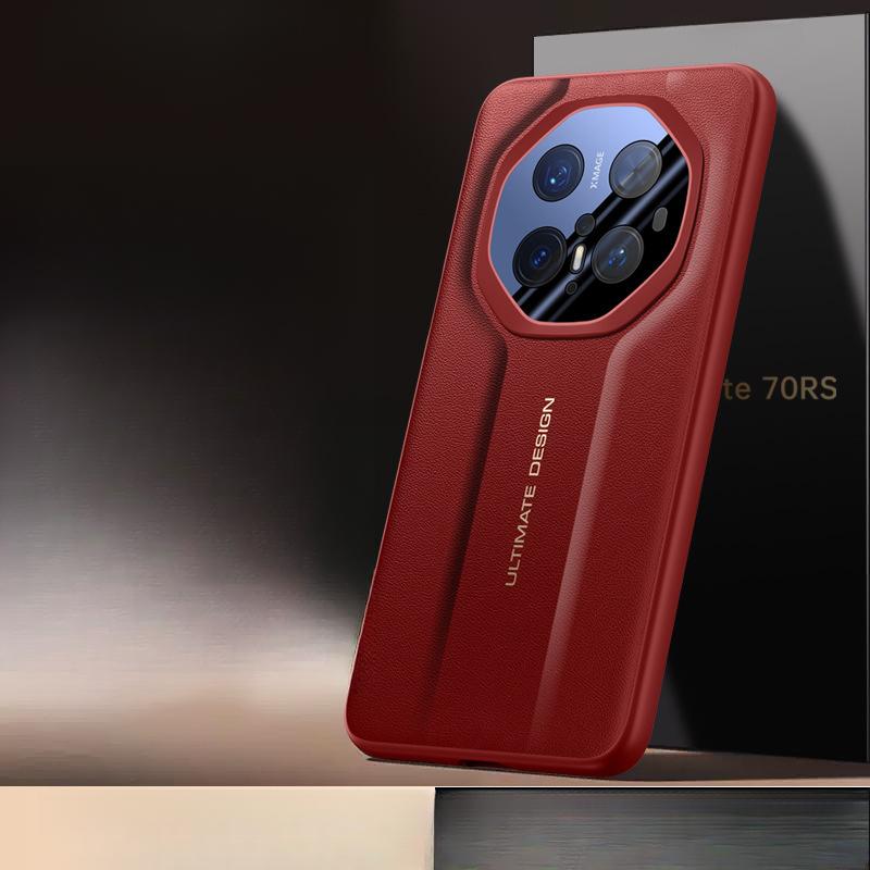 

Чехол для телефона Huawei Mate70rs Extraordinary Master, Высококлассный всесторонний чехол Huawei 70RS, Бизнес-кожаный чехол Huawei Mate 70RS