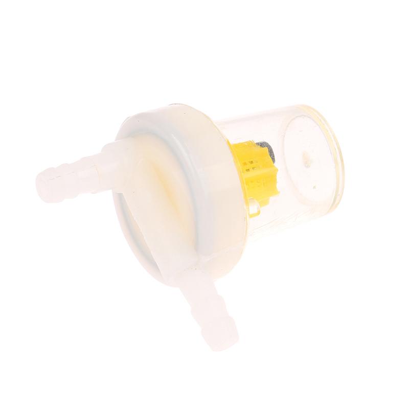 1pcs Clear Universal 1/4" 6mm Motorcycle Petrol Fuel Filter Fits for All Kinds of Motorcycle Using 1/4 Inch (6mm) Fuel Line