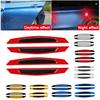 4Pcs/set Car Reflective Strip Anti-collision Warning Stickers Safety Mark Side Scratch-proof Door Anti-collision Sticker