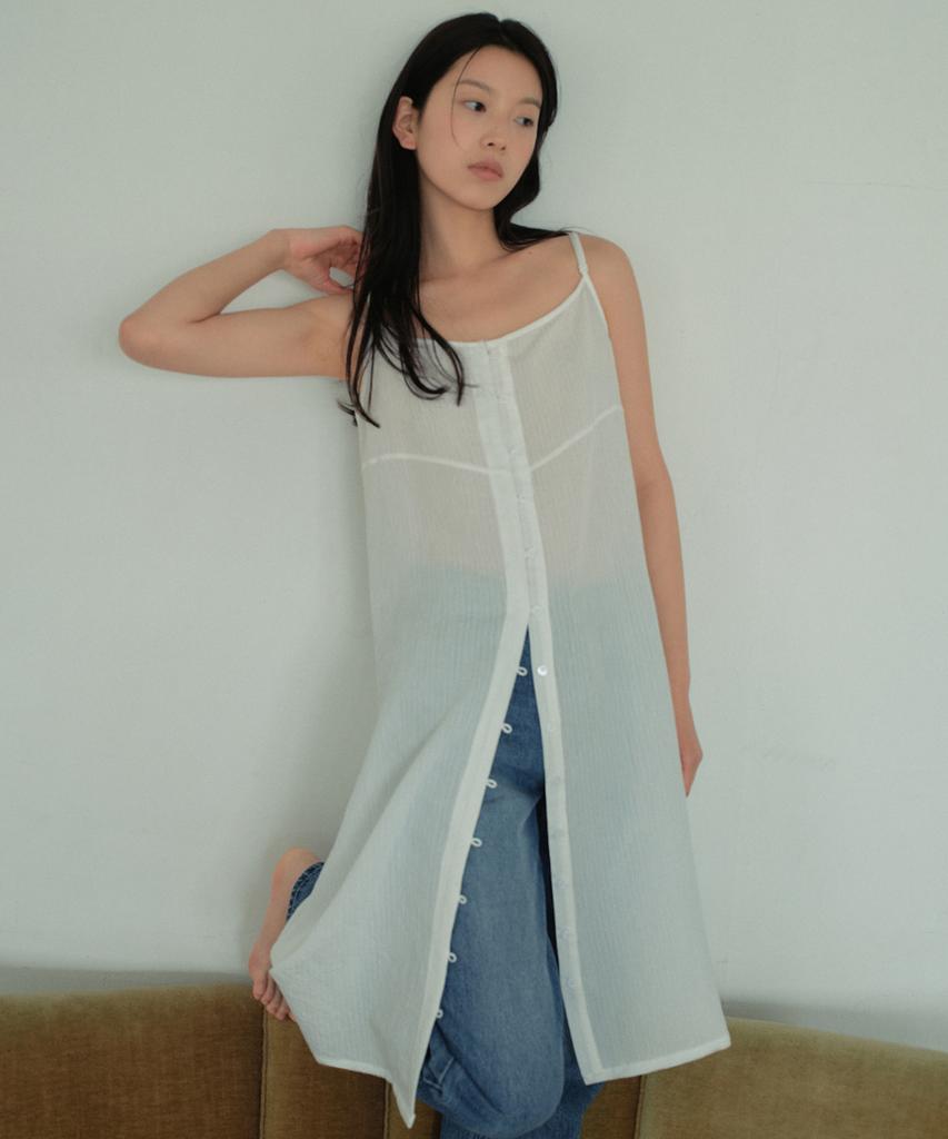Wednesday Oasis For Woman Moa Layered Sleeveless Dress_Ivory(Wb6Op03)