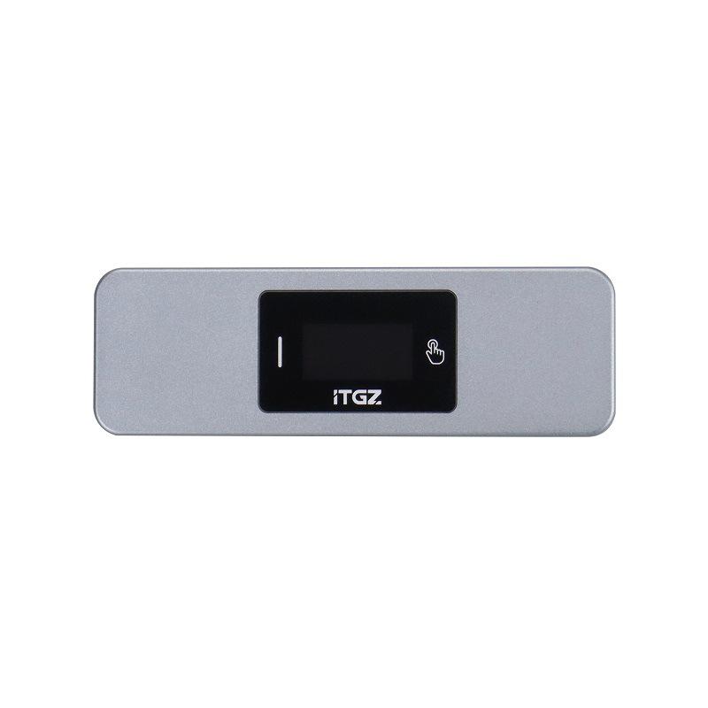 ITGZ M2 Display: Intelligent NVME Hard Disk Enclosure with Aluminum Alloy Shell
