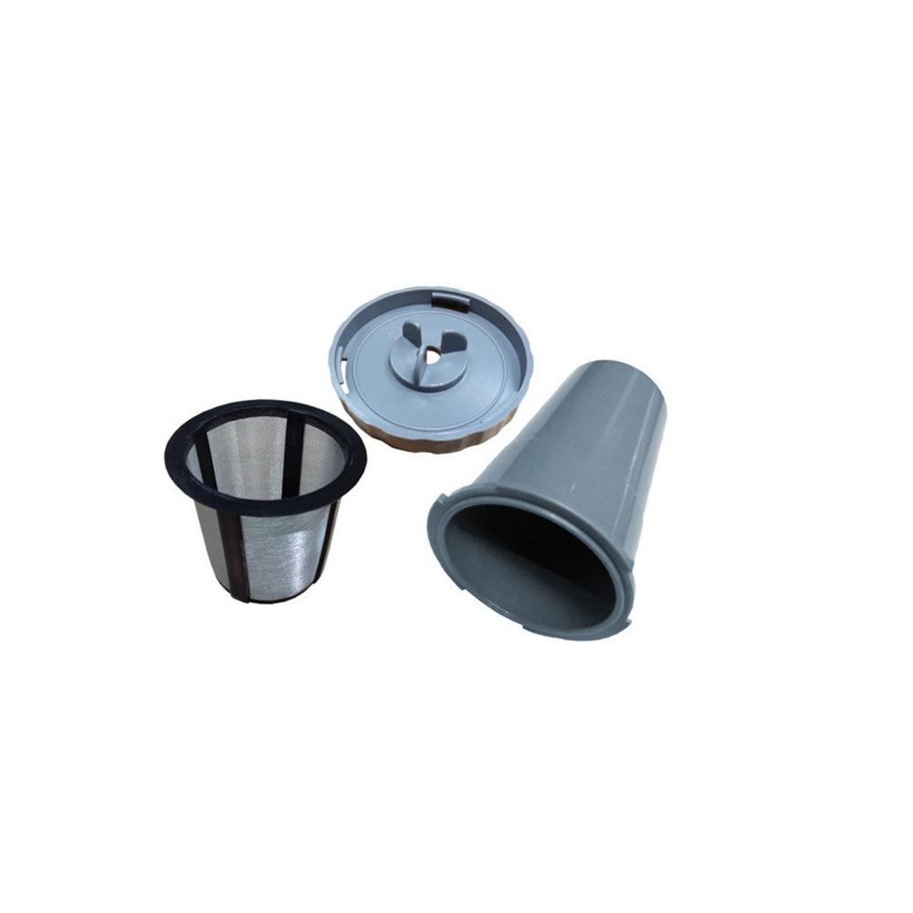 1 Set K-Cup Coffee Filter Reusable Replacement Refillable Holder For Keurig