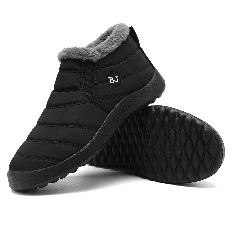 

Мужские зимние ботинки плюшевые теплые ботильоны водонепроницаемые мужские и женские зимние ботинки сохраняют тепло на плоской подошве унисекс мужская обувь 47