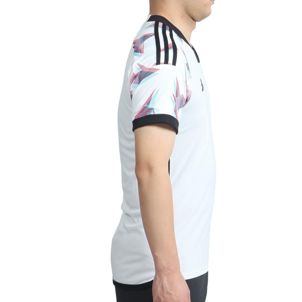 [Adidas] Fotbalový dres s krátkým rukávem Japonský národní tým Hostující replika Pánský Bílý (HF1844) L