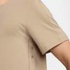 Nike Solid Color Crew Neck Pullover Short Sleeve T-Shirt Men tops Brown DM7826-247
