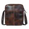 MaheTri Compact Messenger- Dark Brown, Stylish Leather Bag For Girls & Womens For Everyday Use