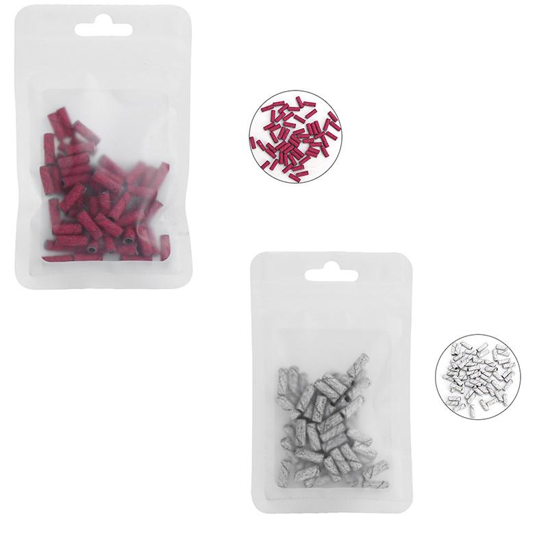 50pcs Small Nail Sanding Bands for Manicure Smooth and Durable Tools for Nail Art