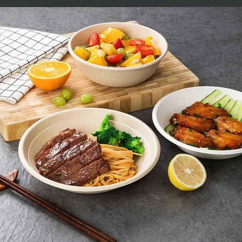 Yuzhou Disposable Eco-friendly Pulp Salad Bowl